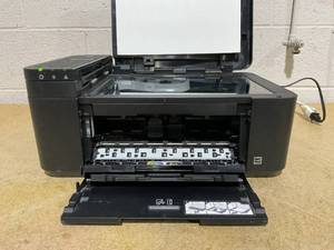 lot 117 image: Canon PIXMA TR4520 Wireless All in One Photo Printer with Mobile Printing, Black, Works with Alexa