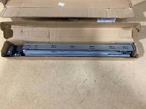 lot 367 image: 4Pair 8PCS Undermout Drawer Slides 21 Inch Bottom Mount Soft Clos w Drawer Slides Full Extension Concealed Drawer RailsMounting Screws, Locking Device and Brackets, 80 LB Load Capacity 21