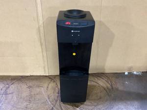 lot 33 image: Glacier Bay Matte Black Top Load Water Dispenser