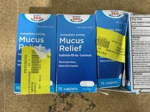 lot 415 image: LOT OF 30 Spirit 360 Mucus Relief