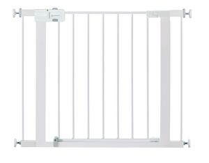 lot 168 image: Safety 1st Easy Install Walk Thru Baby Gate for Doorway With Door, Dog Gates, Fits 29-38, Easy Install 28 Tall, White