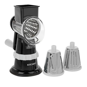 lot 247 image: LOT OF 3 Kitchen HQ Speed Grater and Slicer with Suction Base (COLORS MAY VARY)