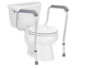 lot 499 image: Medline Toilet Safety Rail For Seniors with Easy Installation