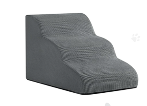 lot 437 image: 3 Steps Foam Dog Stairs (for AODISMAN Dog Ramp Only), Suitable Size 22.4 L15.7 W15.7 H