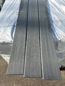 lot 9 image: Lot of 3- 20 Decking Boards- Gray