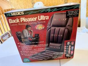 lot 75 image: Homedics Back Pleaser Ultra Luxury Massage Seating System with Heat