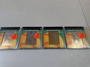 lot 94 image: 4 Sealed 1991 Rookie of the Year Holoprism Baseball Card Sets with COA