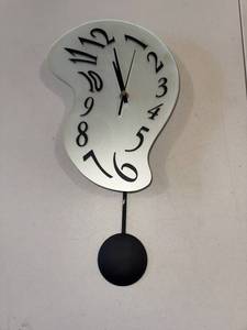 lot 102 image: Melting Wall Clock with Pendulum by Kirch