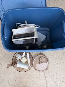 lot 172 image: KitchenAid Hobart KFP 100 Food Processor with Attachments