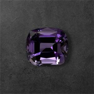 lot 56 image: 7.57 Carat Natural Amethyst (Cushion Cut) Retail $379