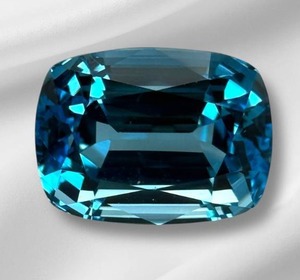 lot 11B image: 50.39 Carat Natural Blue Topaz Retail $7,560