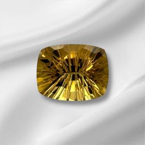 lot 39D image: 19.37 Carat Natural, Fancy Cut Citrine Retail $969