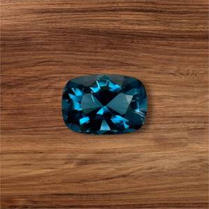 lot 39F image: 5.26 Carat Natural London Blue Topaz Retail $263 VIDEO