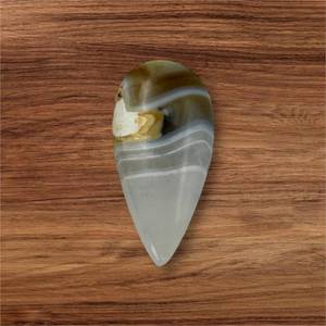 lot 54G image: 16.91 Carat Natural Banded Agate