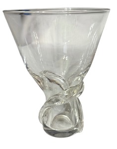 lot 29D image: LR - Vintage Steuben Spiral Vase by Donald Pollard