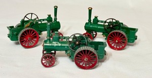 lot 52D image: K - Set of 3 Vintage Lesney Models of Yesteryear Steamer Steam Tractors