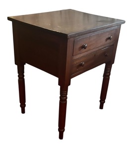 lot 66R image: MB - Vintage Wooden Accent Table