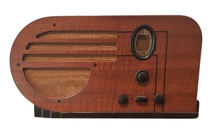 lot 175R image: BR - .Vintage Philco The Big Bullet Tabletop Radio