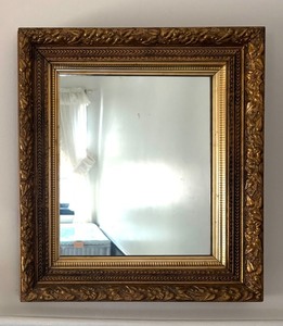 lot 250R image: BR - Vintage Ornate Framed Mirror