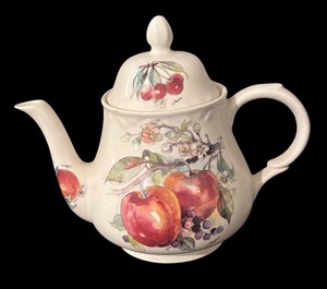 lot 252R image: U - Arthur Wood & Son Staffordshire Teapot