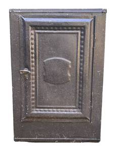 lot 292R image: O - Vintage Metal Pie Safe Cabinet