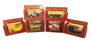 lot 472R image: FR - Set of 6 Matchbox Models of Yesteryear Diecast Cars and Trucks