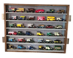 lot 27R image: LL - Matchbox Diecast Vehicle Collection with Display Case