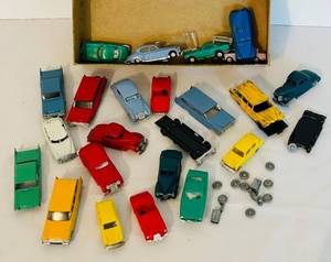 lot 412C image: LR - Collection of Mini Cars 186 Scale Anguplas Made in Spain