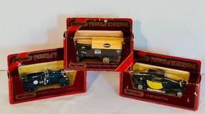 lot 458C image: LR - Matchbox Models of Yesteryear Diecast Cars in Original Boxes - Set of 3
