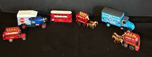 lot 519C image: LR - Collection of 6 Vintage Lesney and Matchbox Die-Cast Vehicles