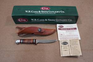 lot 108 image: Case 3M Finn Hunter Fixed Blade Knife