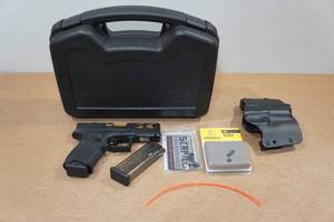 lot 1S image: Palmetto State Armory Dagger Compact 9mm Semi-Auto Pistol - Skeleton Slide