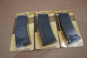 lot 115 image: 3 MFT 30 Round AR Magazines with Window