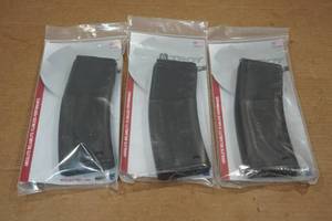 lot 116 image: 3 Troy 30 Round AR Magazines