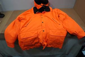 lot 130 image: Field and Stream Blaze Orange Jacket - XL