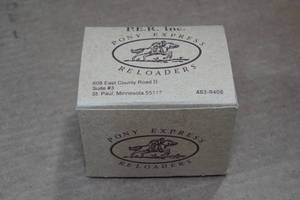 lot 165 image: 50 Pony Express .38 Spl 158 Gr Semi Wad Cutter Lead Ammo