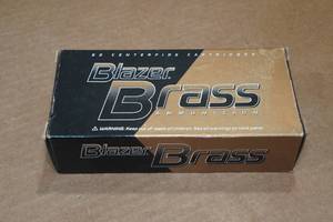 lot 171 image: 50 Blazer Brass 9mm 115 Gr FMJ Ammo