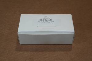 lot 184 image: 50 .454 Casull 300 Gr Hornady XTP Ammo