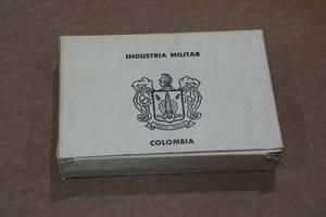 lot 216 image: 20 Colombian Military Surplus .30 Caliber FMJ Ammo