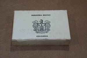 lot 218 image: 20 Colombian Military Surplus .30 Caliber FMJ Ammo