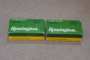 lot 225 image: 100 Remington .22 Short 27 Gr HP Ammo