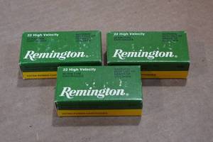 lot 226 image: 150 Remington .22 Short 27 GR HP Ammo