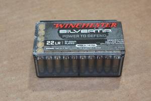 lot 235 image: 50 Winchester Silvertip .22 LR 37 Gr Segmenting HP Ammo