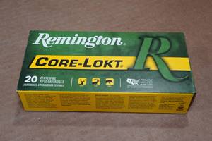 lot 238 image: 20 Remington .30-30 Win 150 Gr Core Lokt SP Ammo