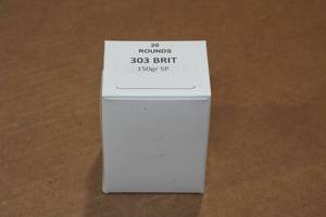 lot 251 image: 20 .303 British 150 Gr SP Ammo