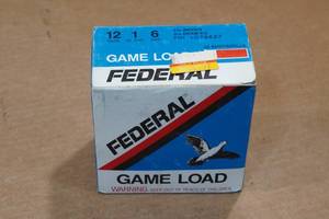 lot 317 image: 25 Federal Game Load 12 Gauge 2-34 6 Shot Shotshells