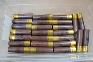 lot 348 image: 25 Federal 10 Gauge 3-12 Magnum Steel BBB Shotshells