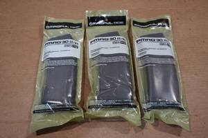 lot 118A image: 3 Magpul 30 Round AR Magazines