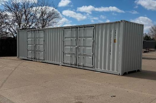 lot 1 image: 40 High Cube  Multi-Door Container