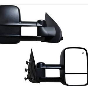 lot 157 image: Towing Mirrors Replacement for 2014-2018 Chevy GMC Silverado Sierra 1500 2015-2016 $98.99 Retail - Brand New